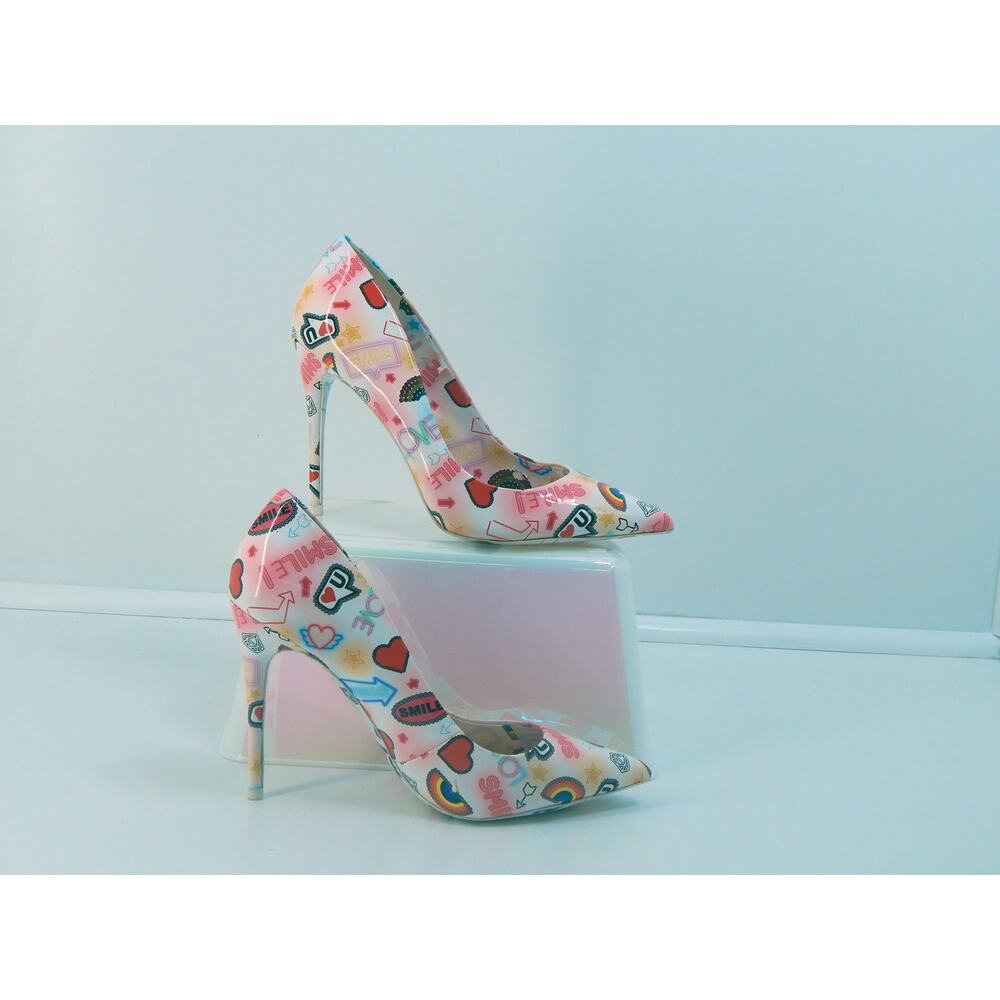 Aldo Rainbow Smile Stiletto 2.0 Pumps Size 8